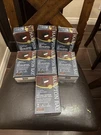 Lot Of 7 Hampton Bay Low Voltage Hardwired Black Motion Sensing Star Light. Fixed Price $74.99.