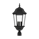 Livex Lighting 7568 Hamilton 3 28" Tall Outdoor Single Head - Black. Fixed Price $319.96.