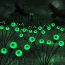 2PACK 12LED Green Eyeball Light Waterproof Solar Halloween Path Decoration. Fixed Price $27.08.
