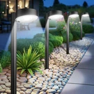 6 Pack Solar Pathway Lights Outdoor, 12 Brighter Led Wat.... Fixed Price $43.70.
