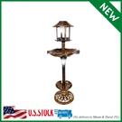 Outdoor Solar Garden Vintage Lighted Pedestal Fountain Flower. Fixed Price $95.98.