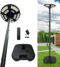 750-LED Solar Street Light With Steel Pole & Motion Sensor For Outdoor Use. Fixed Price $399.99.