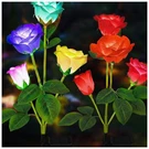 Tonulax Solar Garden Lights - Upgraded Outdoor Light, 2 Pack, Multicolor. Fixed Price $28.93.