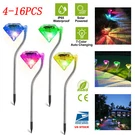 Led Solar Garden Lights Diamond Waterproof Stake Lamp Outdoor Pathway Yard Decor. Fixed Price $58.57.
