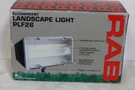 Rab PLF26 Fluorescent Landscape Watt Flood Light 120 Volts Bronze. Fixed Price $32.00.