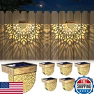Ekq 6-PACK Solar Fence Lights Outdoor Waterproof Led Step Deck Power. Fixed Price $64.85.