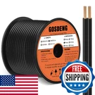 Gosdeng 14/2 Low Voltage Landscape Wire 250FT Outdoor Lighting Cable. Fixed Price $46.08.