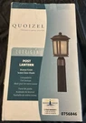 Quoizel Corrigan Outdoor Post Light Fixture 0756846 Nib. Fixed Price $44.00.
