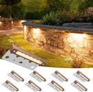 Low Voltage Landscape Lighting Volisun 8 Pack 7 Inch Retaining Wall. Fixed Price $169.99.