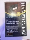 Hampton Bay Low Voltage Motion Sensing Led Outdoor Stair Light Linkable. Fixed Price $14.99.