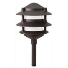 Hampton Bay Elmore Low Voltage Black Integrated Led 3-TIER Metal Outdoor Landsca. Fixed Price $18.47.