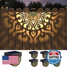 6 Pack Solar Fence Lights Outdoor Wall Plastic Powered Deck Step. Fixed Price $71.73.