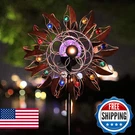 Hdnicezm Solar Wind Spinner Multi-color Led Lighting By Powered Glass Ball. Fixed Price $53.19.