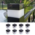Ftciy Solar Led X 2IN5CM Fence Post Cap For Wrought Iron And Alumin.... Fixed Price $49.25.