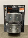 SL8P-N2-BK-D2 Portfolio 2-PACK 2X Brighter 2.4-LUMEN Black Solar Led Step Light. Fixed Price $15.00.