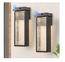 Cattleya 2 -pack Matte Black Dusk To Dawn Integrated Led Outdoor Wall Light. Fixed Price $109.99.