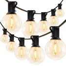 25-LIGHT 50 Ft. Outdoor/indoor Shatterproof Solar Integrated Led Globe Bulb Stri. Fixed Price $41.29.