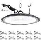 Parmida 150W Dimmable Ufo Led High Bay Light - 10 Pack, 19500LM, Waterproof. Fixed Price $499.99.