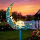 Moon Solar Stake Light Waterproof Outdoor Garden Decor For Patio Yard Pathway. Fixed Price $37.01.