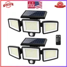 Tuffenough Solar Outdoor Lights 2500LM, 210 Led, Motion Sensor & Remote. Fixed Price $40.41.