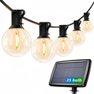 Lepro Solar Outdoor String Patio Bistro Lights, 25FT 26 Led G40 Bulbs,.... Fixed Price $54.57.
