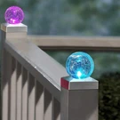 Sunnypark Solar Fence Post Cap Light, 4X4, Color 2 Pack, Changing. Fixed Price $49.50.