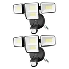 70W 7000LM Security Lights Outdoor, 4-HEAD Led Motion Sensor Flood Light, 650.... Fixed Price $85.64.