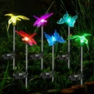 Anordsem Solar Garden Lights Outdoor: 6 Waterproof Pvc Insect Stake Hea.... Fixed Price $40.45.