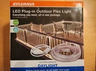 Sylvania Plug-in White Outdoor Flex Led Landscape Lighting Deck Rail. Fixed Price $65.00.