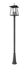 Z-lite 5015PHXLR-519P Rainer Light 122" Tall Post Black. Fixed Price $1014.00.