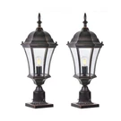 Cast Aluminum 24" Large Outdoor Post Light With 3" Pier Mount, Bronze Exterio.... Fixed Price $196.86.