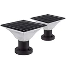 Fooyancho Solar Post Cap Lights Outdoor,dusk Dawn Auto 2 Pack, Black. Fixed Price $89.15.