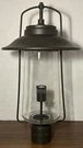 Hinkley Post Mount Light Brown 22 Tall 12 Wide. Fixed Price $199.00.