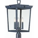 Crystorama BEL-A8069-GE Belmont 3 Light 22.25 Inch Graphite Outdoor Post. Fixed Price $293.82.
