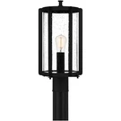 Quoizel HAZ9009EK Open Box Hazel Post Light Accessories Earth Black. Fixed Price $195.00.