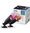 Wiz Connected Outdoor Rgb Led Spotlights (2-PACK) W/ Power Adapter Smart Wi-fi. Fixed Price $39.95.