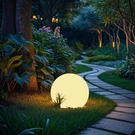 Shumi Solar Ball LIGHT-12INCH Led Outdoor Table LAMP,16 Rgb Colors And Dimmab.... Fixed Price $116.15.