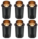 6 Pack Cloudy Bay 9W Well Lights Landscape Led In Ground Outdoor,shielded T.... Fixed Price $116.18.