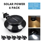 Led Light Solar Gutter Secuirty Waterproof Garden Fence Stair Wall Lamps 6 Pack. Fixed Price $119.90.