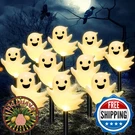 Solar Christmas Pathway Lights - Warm White Led, Auto On/off, Weatherproof. Fixed Price $68.98.