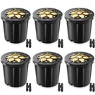 Hiboitec Low Voltage Landscape Lighting 12-24V 12W Led Outdoor In-ground IP67.... Fixed Price $81.27.