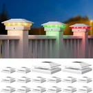 Aponuo Solar Post Cap Lights Changing - Rgb 8 Solid & Gradient Colors, IP6. Fixed Price $173.99.