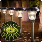 Beau Jardin Solar Pathway Lights 8 Pack Supper Bright To 12 Hrs Silver. Fixed Price $70.80.