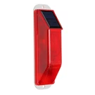 Risoon Solar Strobe Warning Light: Sensitive Led Lamp 150X40 Mm, Red. Fixed Price $12.10.