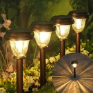 Deraysion 8 Pack Solar Lights Outdoor Stainless Steel Glass Pathway. Fixed Price $62.47.