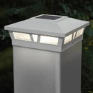 Classy Caps SLX772W 6X6 White, Aluminum Oxford Solar Post. Fixed Price $39.99.