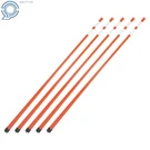 5/16" Diameter Driveway Markers Snow Stakes 6FEET Long Reflective Orange. Fixed Price $76.57.