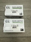 2-PK Elco ELST64BZ 120V Vertical Led Mini Step Light W/louvered Faceplate Bronze. Fixed Price $22.49.