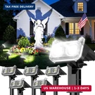 Letmy Solar Lights Outdoor Waterproof IP65, Pack Spot Wit. Fixed Price $56.84.