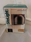 Sitelight New Old Stock Red Dot K851BR Bronze Deck Sconce 120V. Fixed Price $37.50.